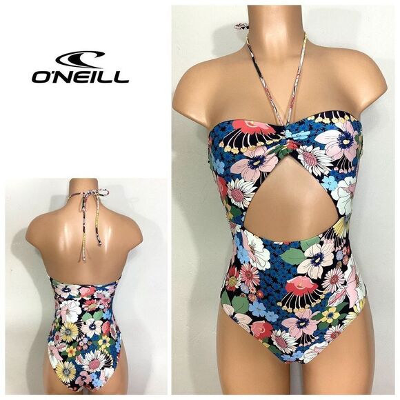 New. O’Neill floral one piece. Small. Retails $99 - Picture 2 of 13
